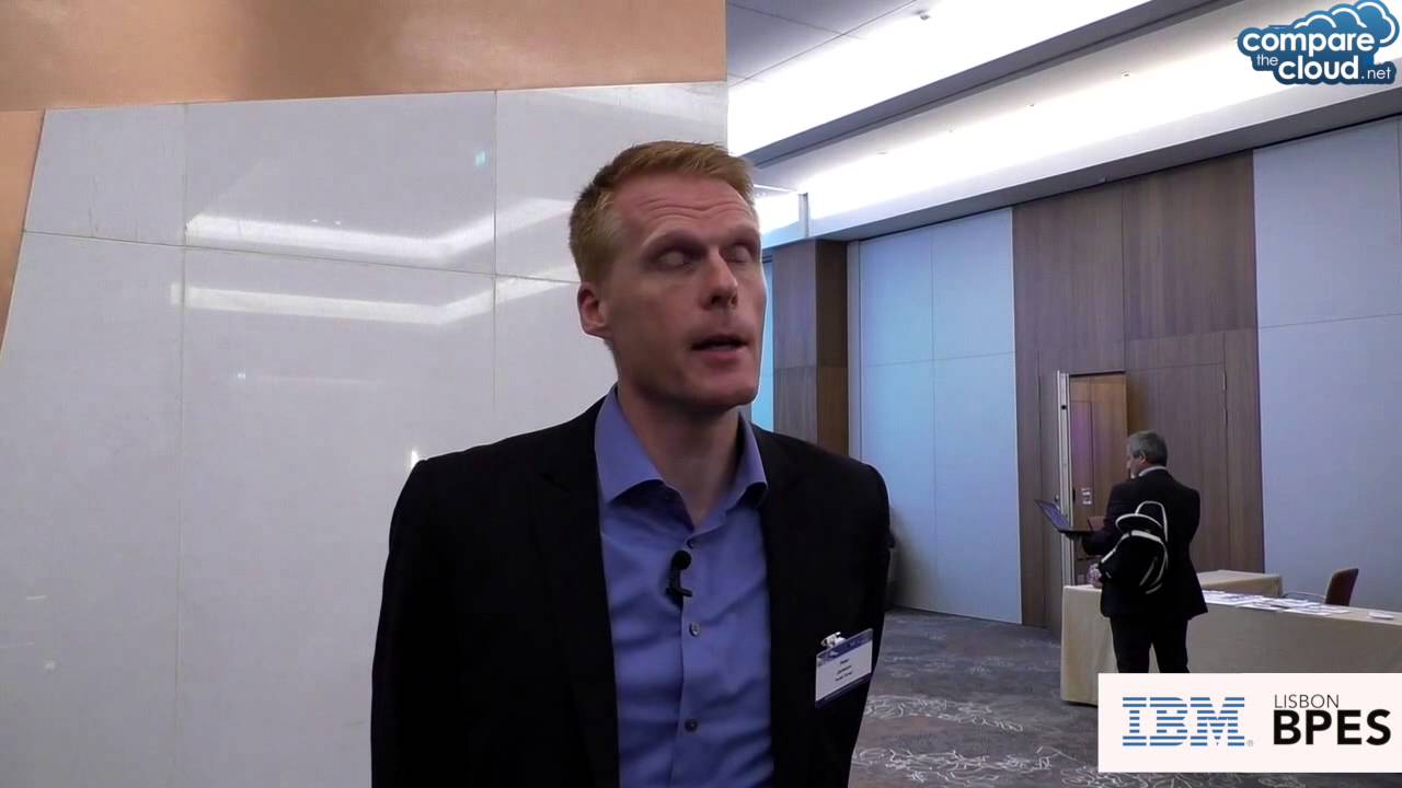 CTC Interviews IBM Distributor Peter Jansson, PEDAB, at BPES in Lisbon