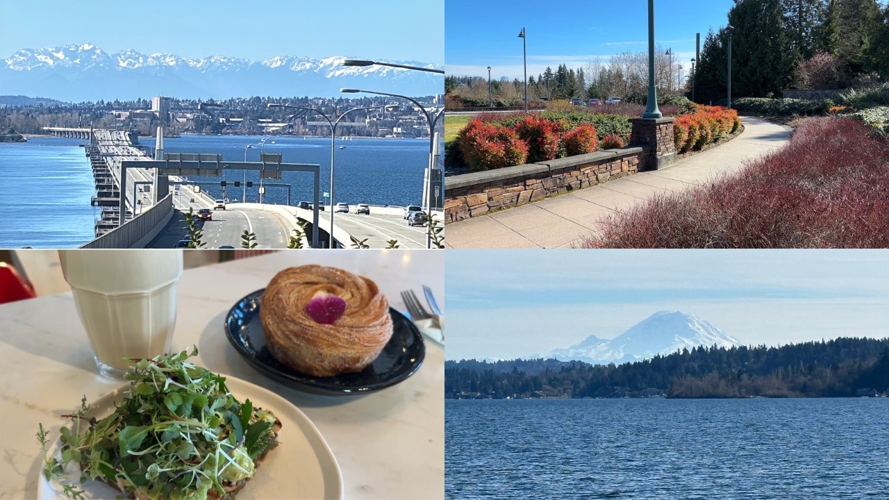 Sunny Day Café & Park Stroll ☕🌿 | Cafe Hagen in Kirkland and Parks in Medina