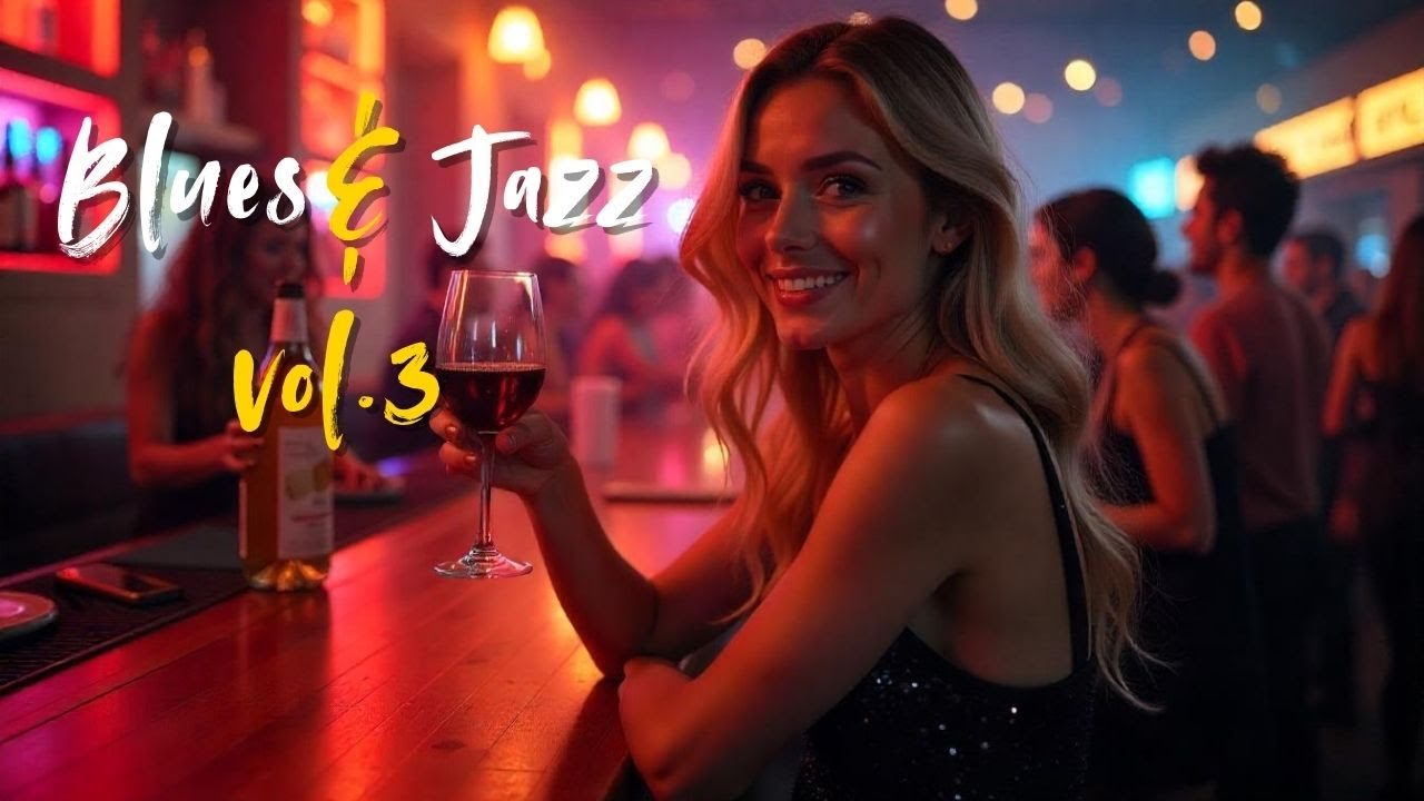Blues and Jazz Vol. 3: Smooth, Soulful Music for Relaxation, Stress Relief & Whiskey Blues Vibes