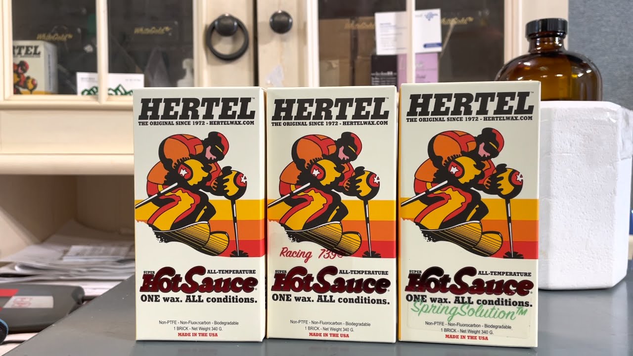 Hertel ski and snowboard wax production
