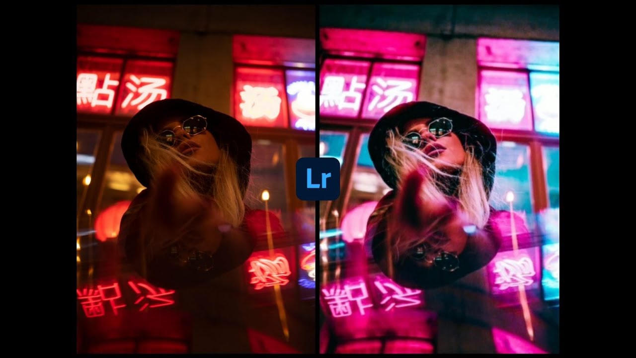 Creating a Neon light Portrait For Advanced