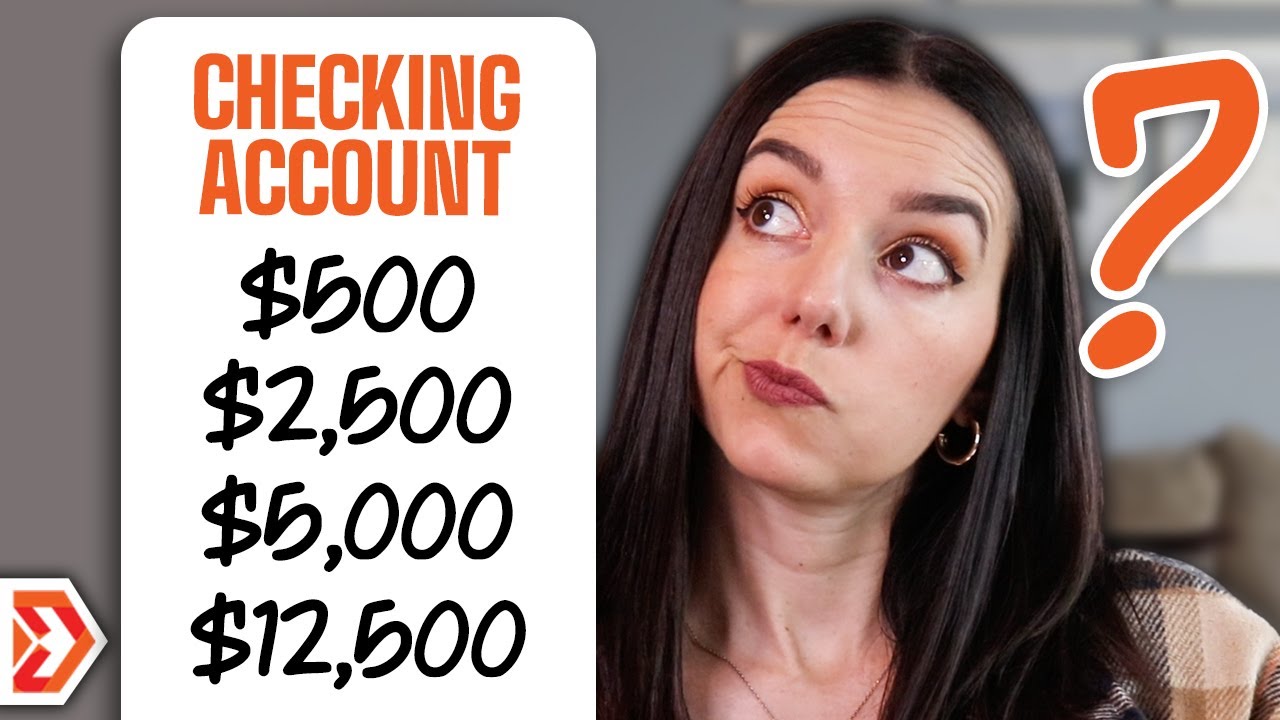 How Much Should You Have in Your Checking Account?