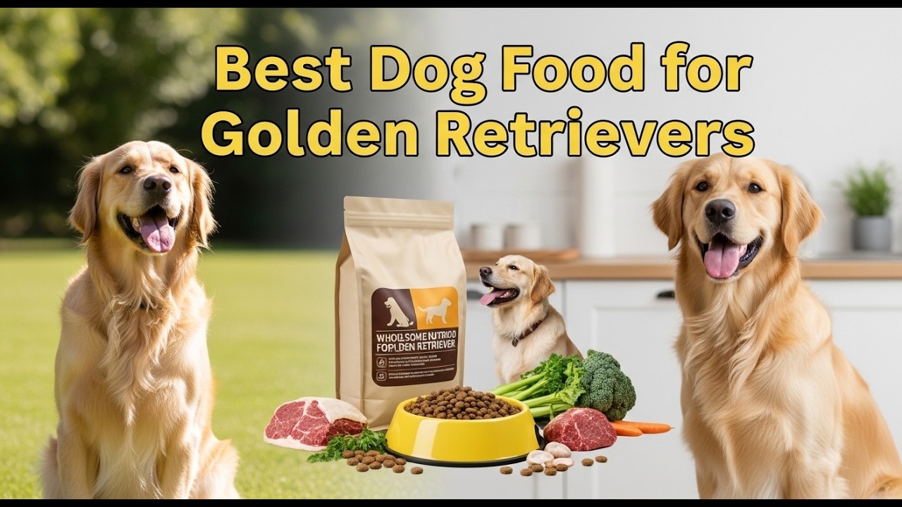 Best Dog Food For Golden Retrievers | Discover the Best Dog Food for Your Golden Retriever Today!