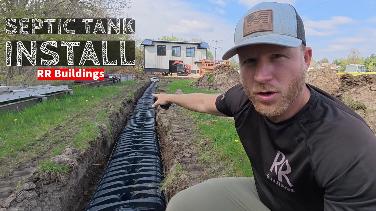 Installing a Septic Tank and Leech Field at RRHQ