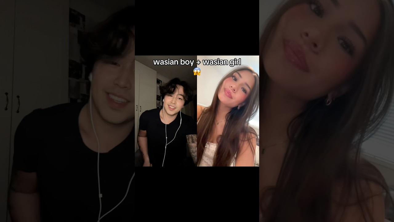 Wasian Boy & Wasian Girl (Half White Half Asian) 