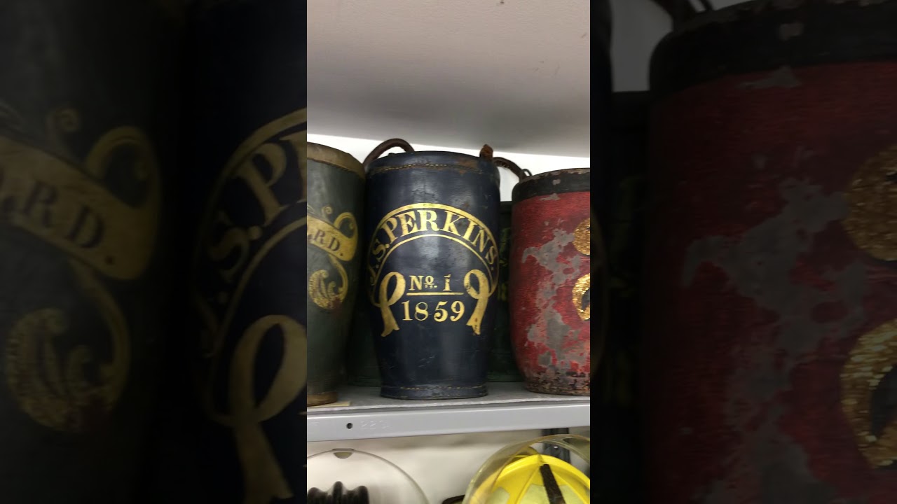 Collections Visit: Fire buckets!