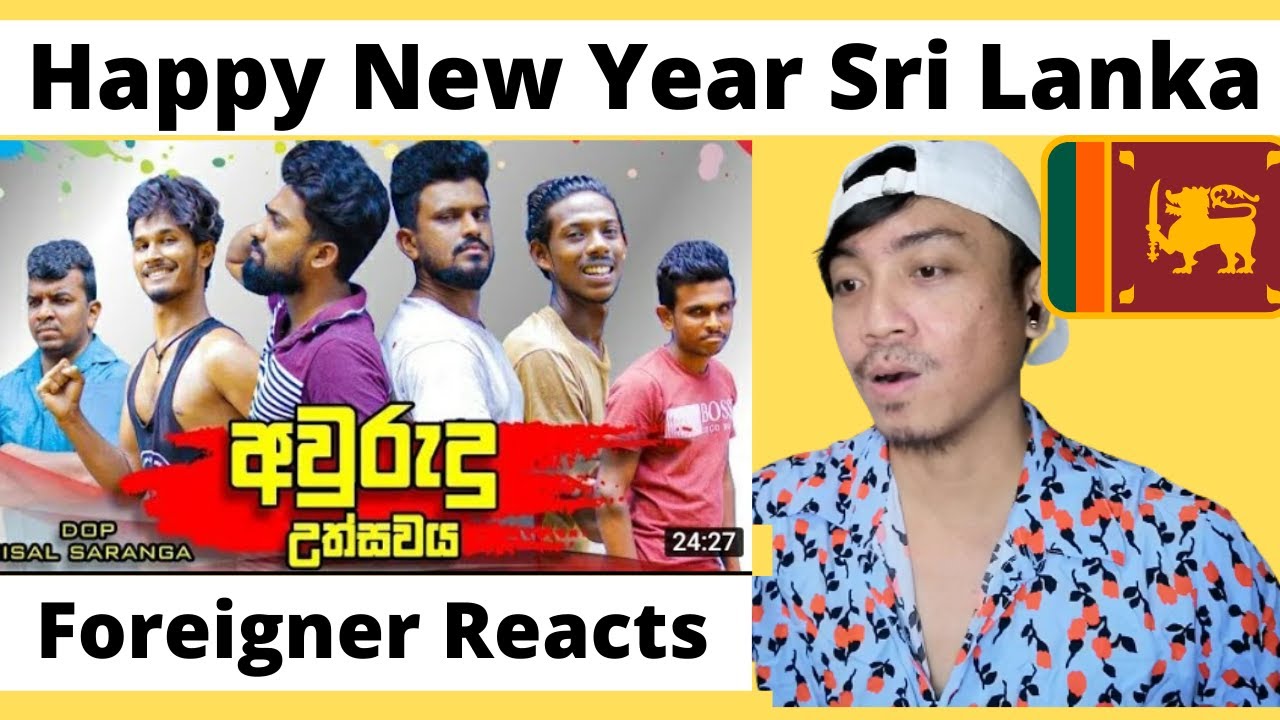 අවුරුදු උත්සවය | New Year Festival | Vini Productions Sri Lanka New Year Foreigner Reaction