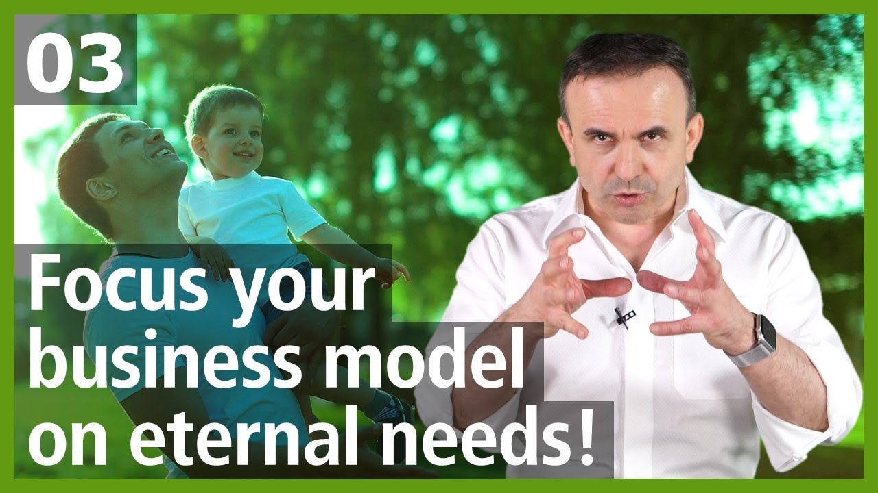 Сосредоточьте свою бизнес-модель на вечной потребности! [Кризис-Возможность 03] | Д-р Перо Мичич