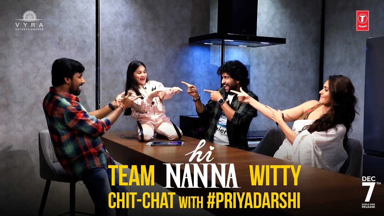 Hi Nanna Funny Full Interview | Nani | Mrunal Thakur | Priyadarshi | Kiara | Vyra Entertainments