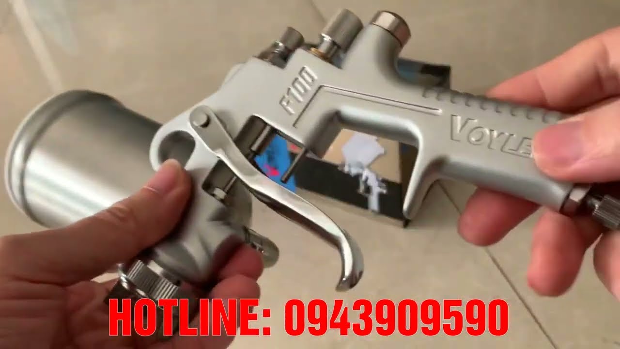 Đánh Giá Chi Tiết Súng Phun Sơn Iwata W-101 | Béc phun sơn ô tô hàng đẹp