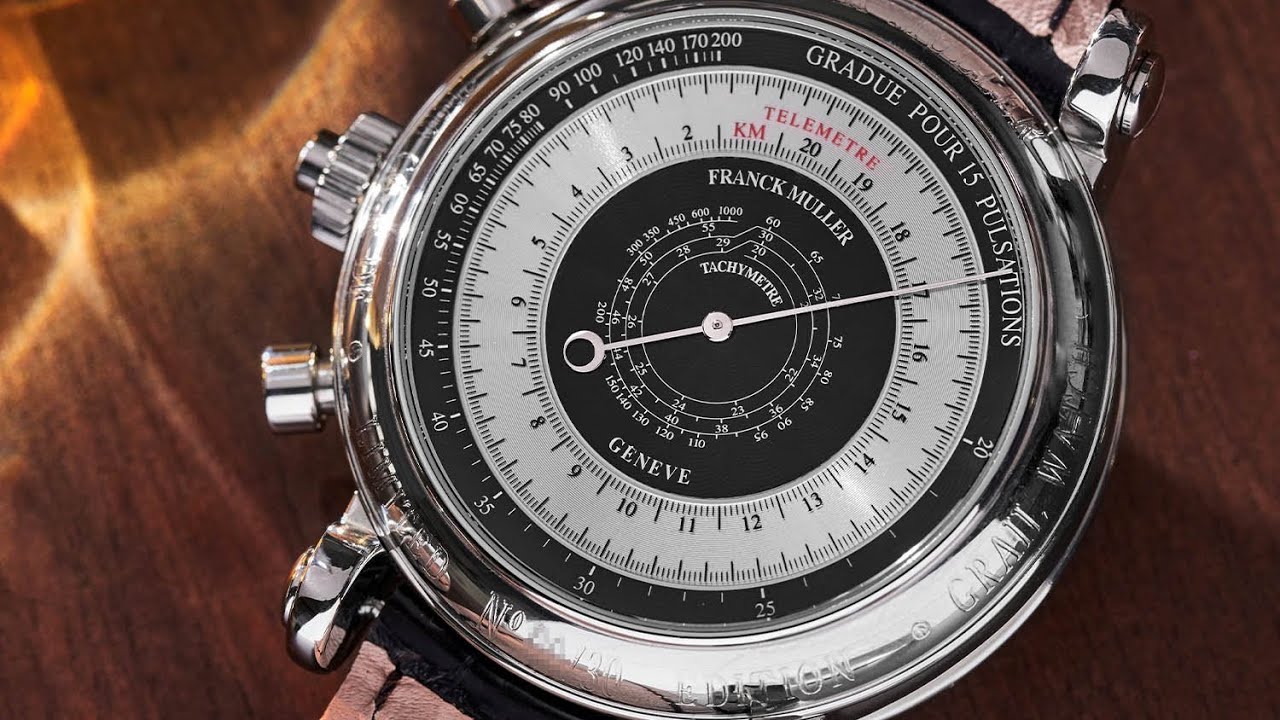 Riedizioni di magnifici primi crono Franck Muller