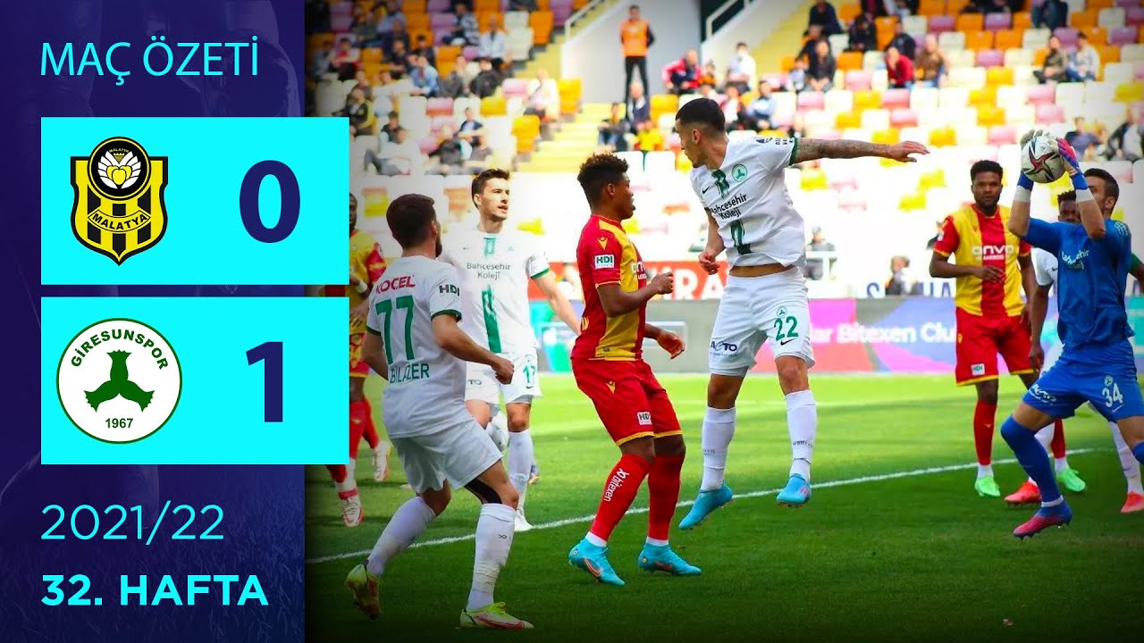 ÖZET: Yeni Malatyaspor 0-1 Giresunspor | 32. Hafta - 2021/22