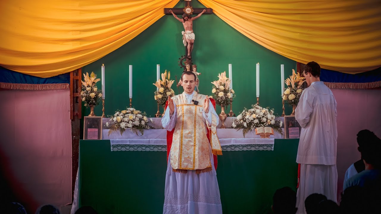 The First Traditional Latin Mass of Fr. Paul in Our Land(Philippines)