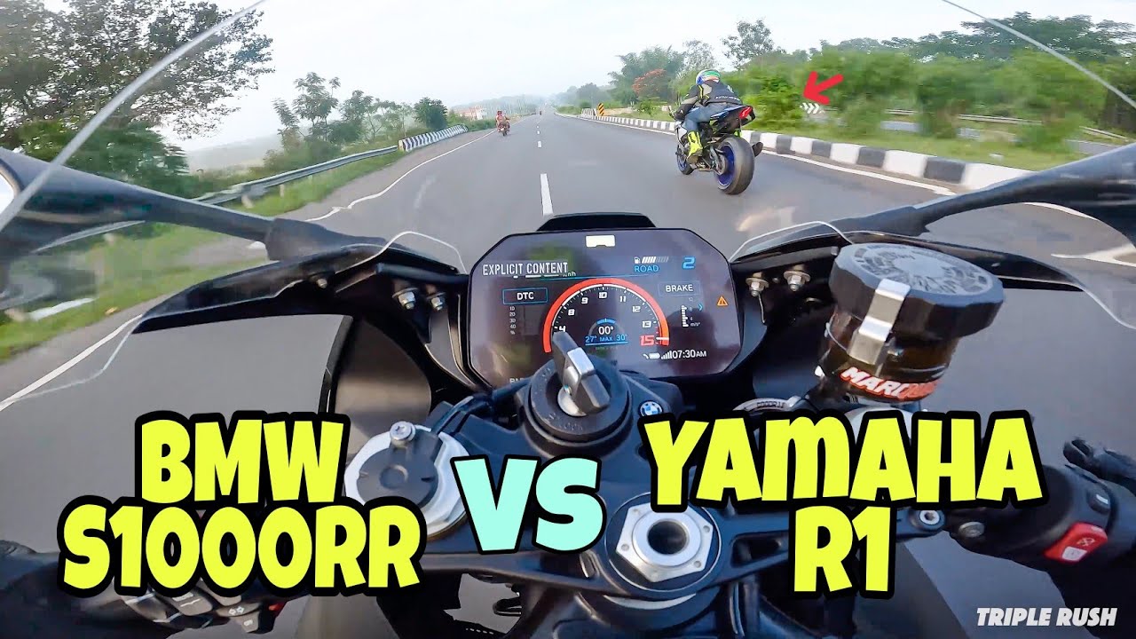 Yamaha R1 Vs BMW S1000RR