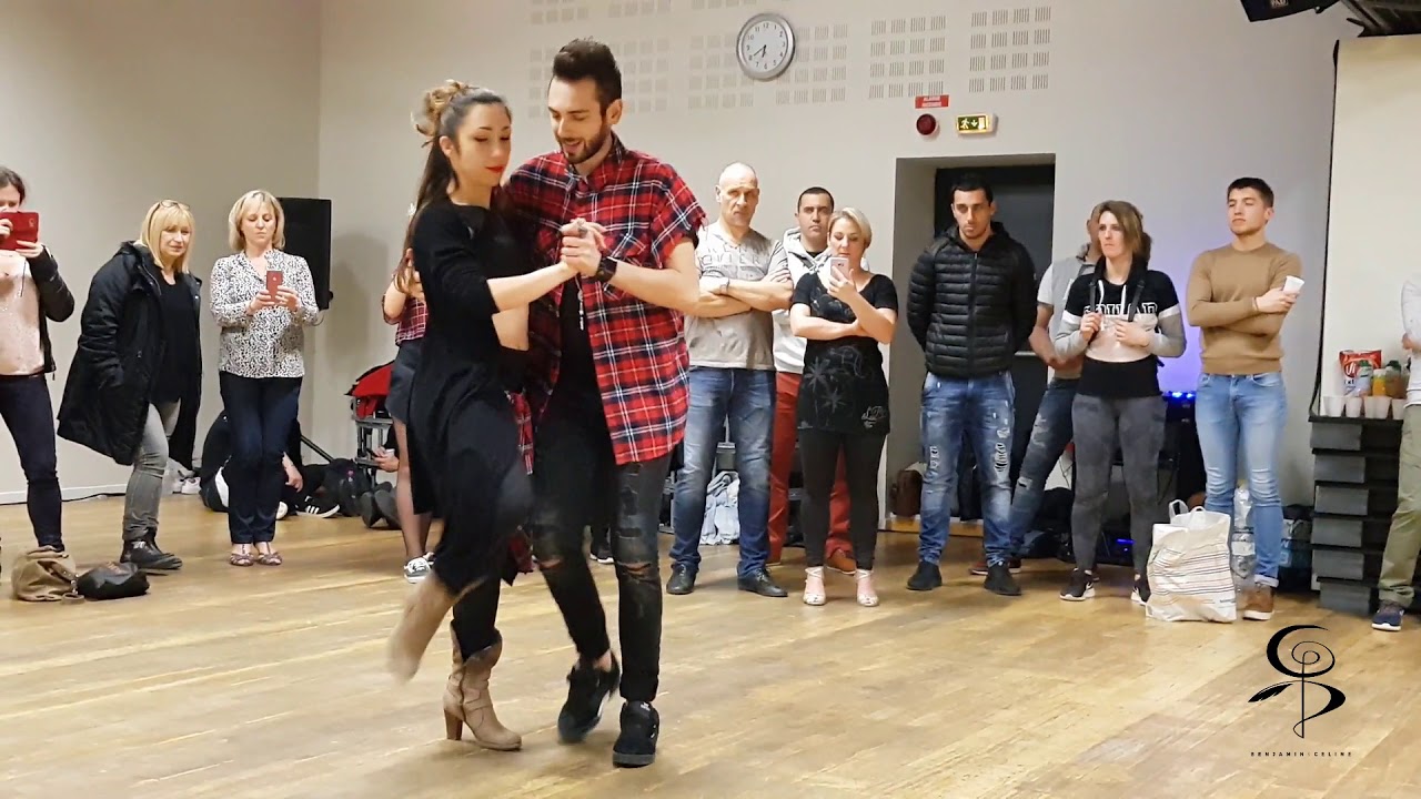 Benjamin & Céline - Kizomba - Justin & Mikey - Me Cola - SET MARSEILLE JANVIER 2018