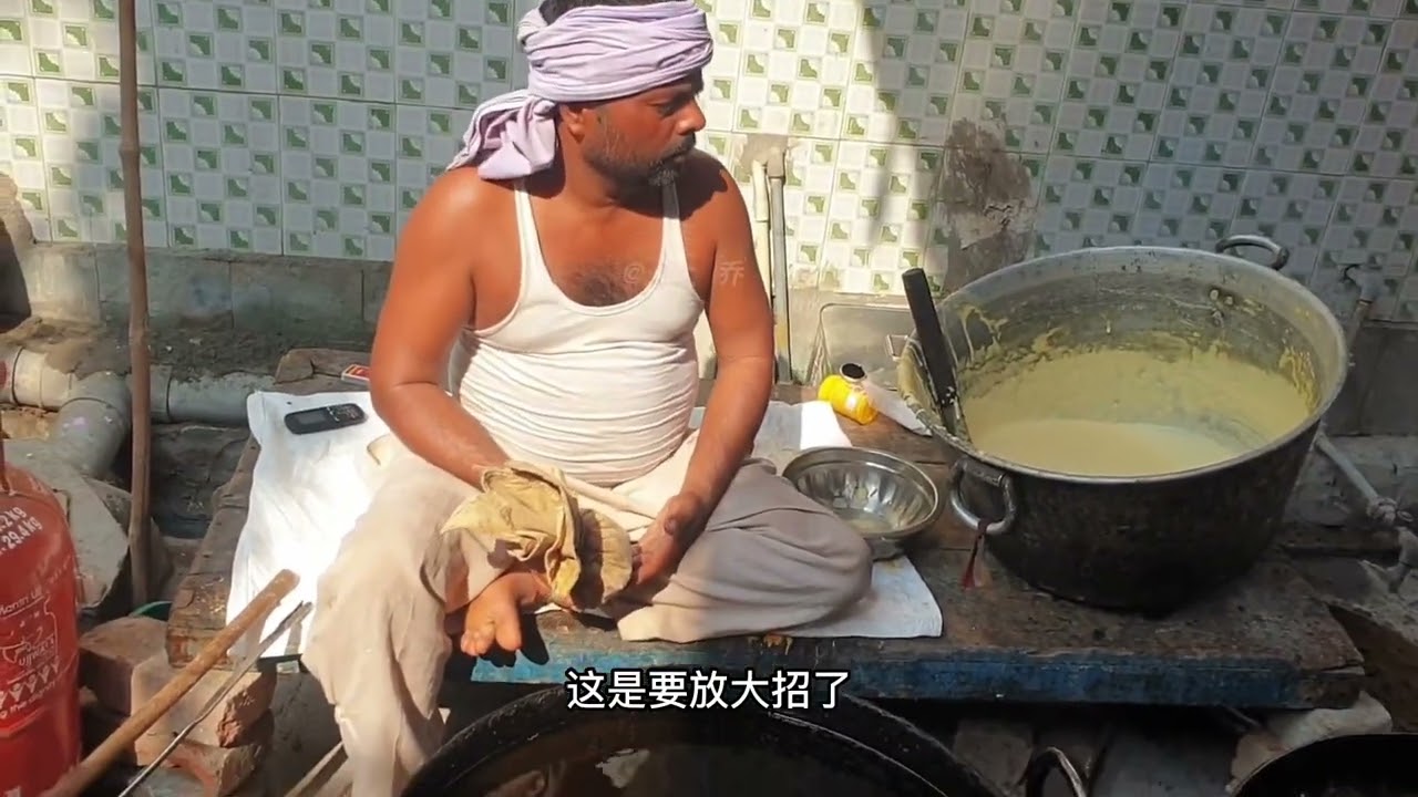 印度爆浆甜甜圈，吃完应该可以带花圈