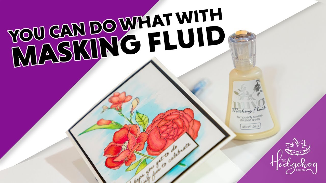 You Can Do What With Masking Fluid?