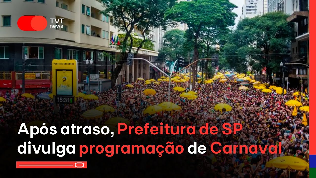 Após críticas por atraso, Prefeitura de SP divulga programação de Carnaval