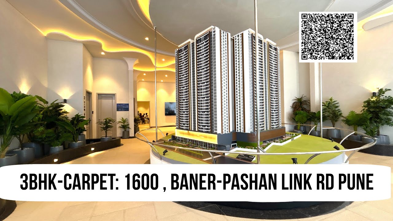 New 3 BHK Apartment Baner–Pashan Link Road | 1600 Carpet | ₹2.71 Cr | Luxury Flat | Call:8530981460 