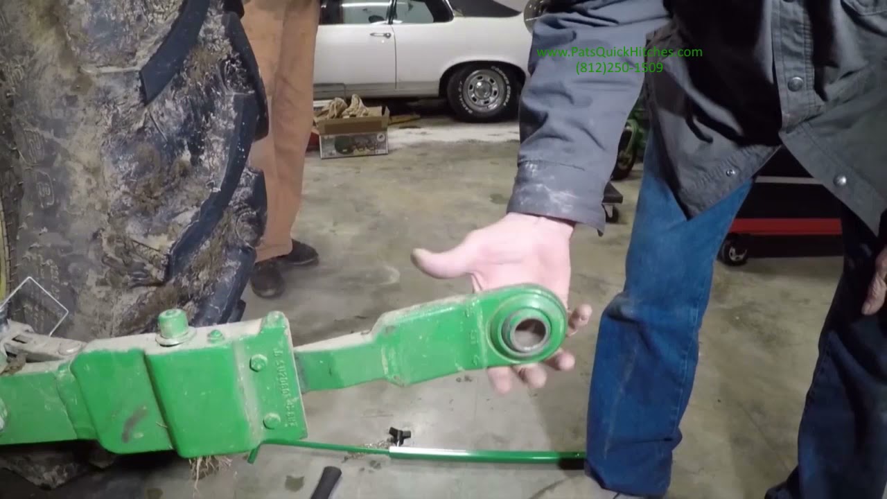 Telescopic lift arms fit Pat's Easy Change Quick Hitches.  PQH