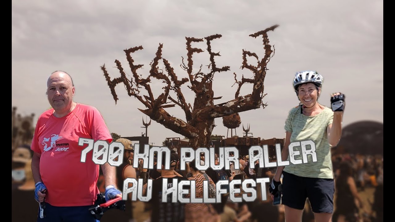 En route pour le Hellfest à vélo par la Vagabonde et la Vélidéale !