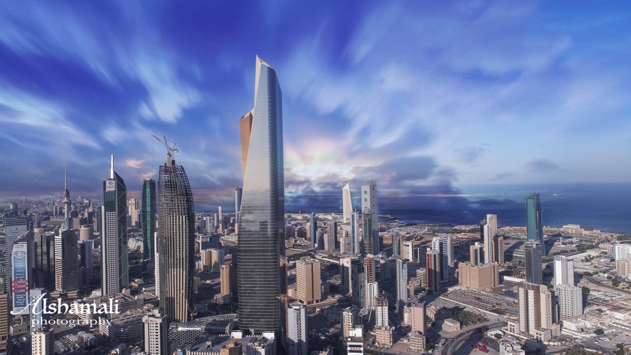 Al Hamra Tower - DJI Phantom 4 Pro 4K - برج الحمرا