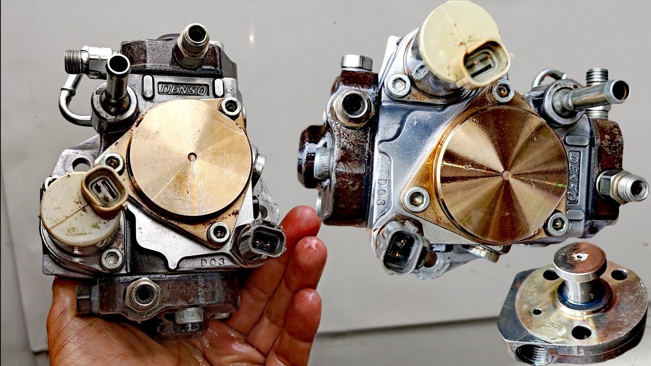How to HILUX 2013 common rail fuel pump repair ll 2kd fuel pump repair l fuel injection pump 