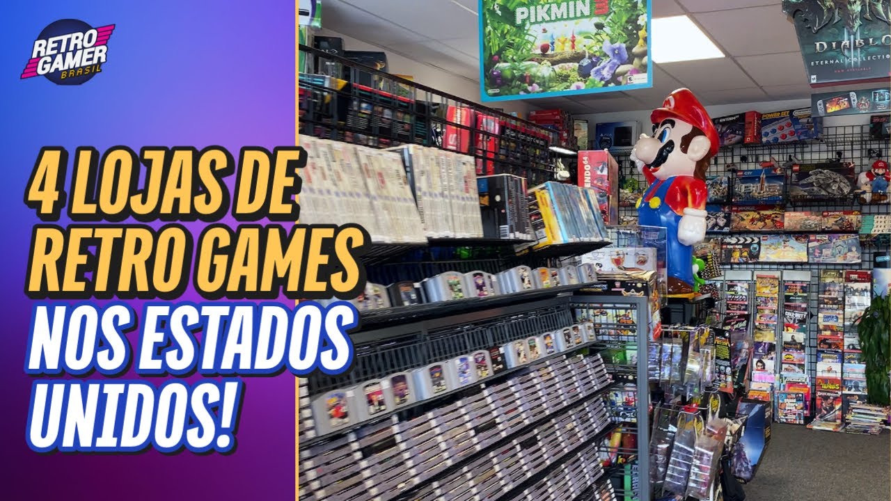 Caçada Gamer! Eu visitei 4 lojas nos Estados Unidos