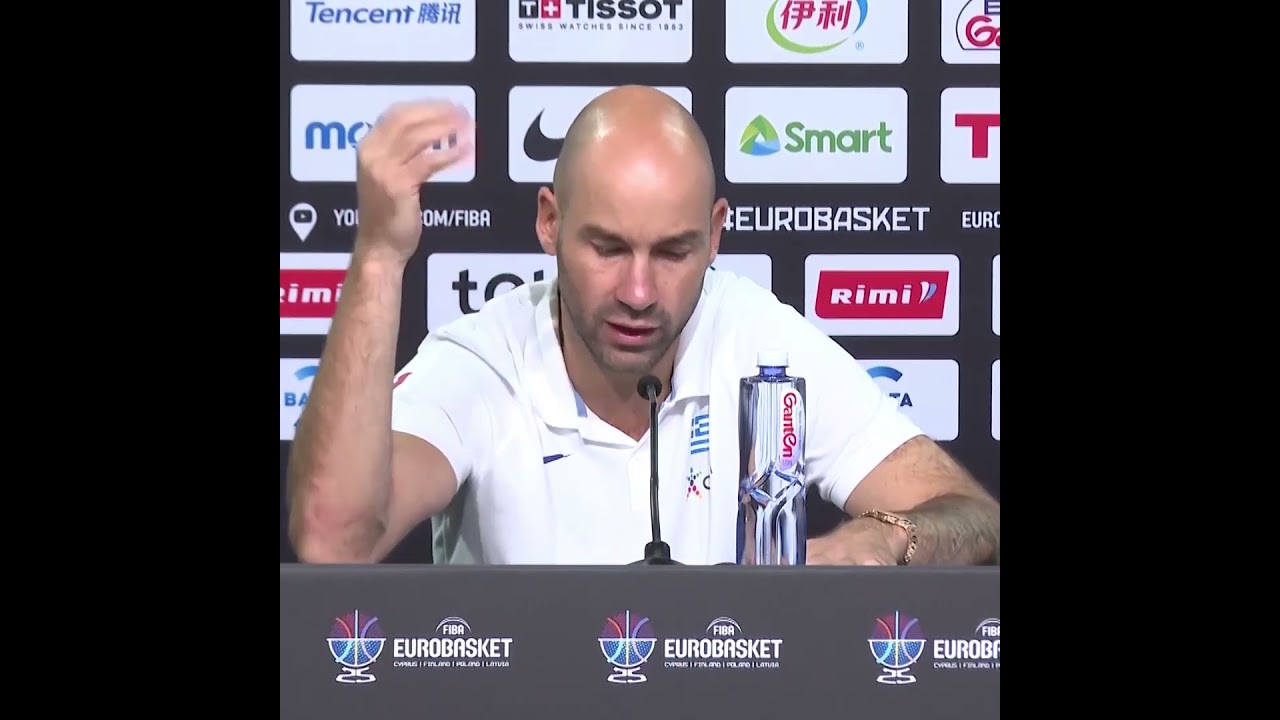 EuroBasket 2025 T&uuml;rkiye vs Greece - Vassilis Spanoulis