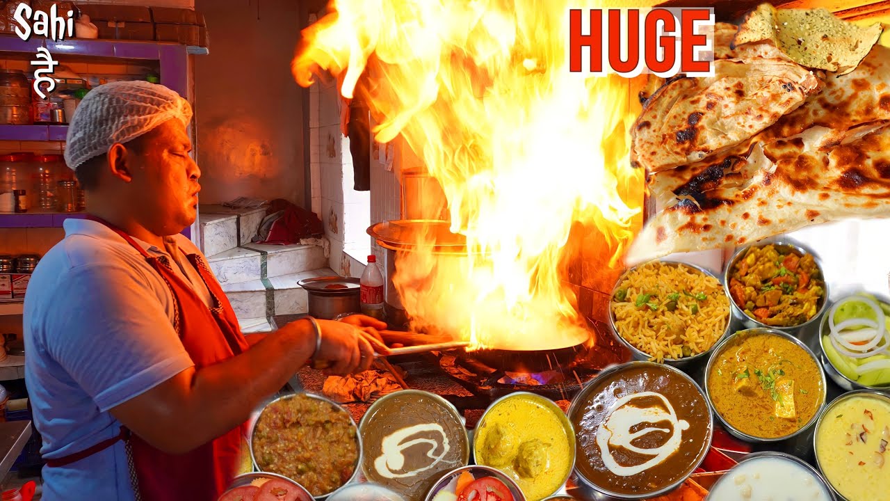 Hoshiarpur ki JUMBO Punjabi THALI | 229/- मे PYAR | Street Food India