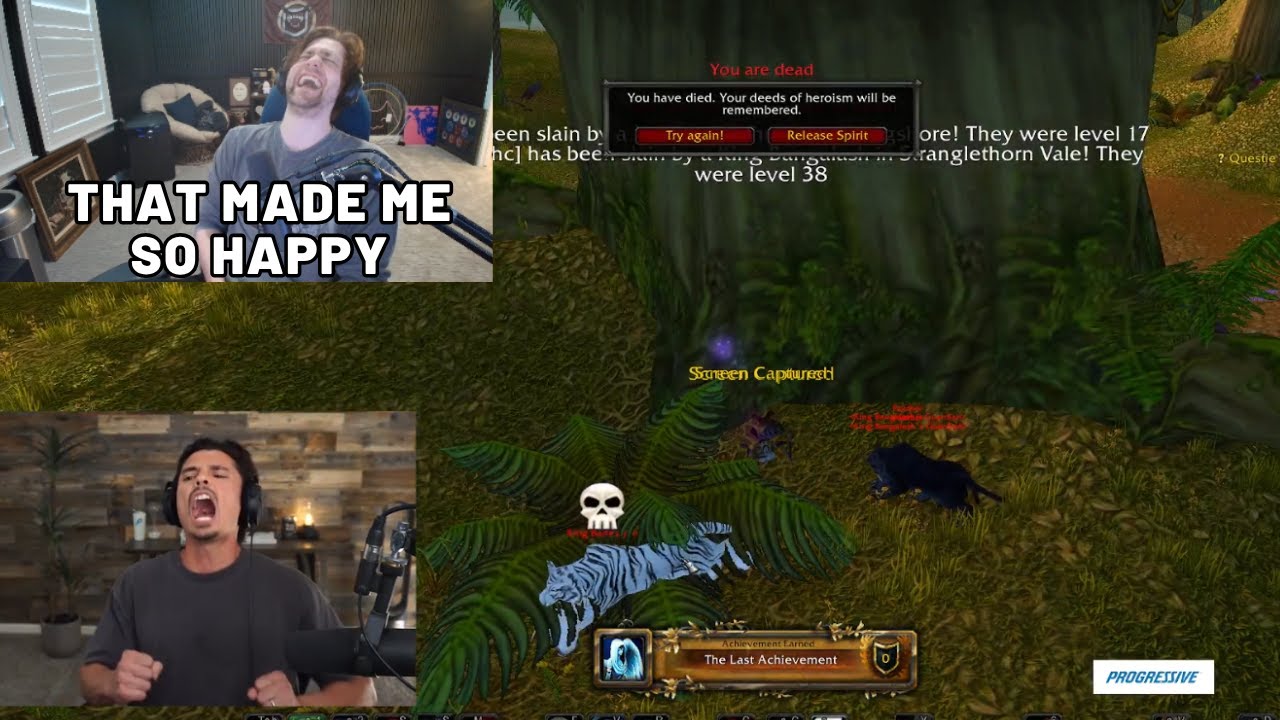Sodapoppin реагирует на смерть Xaryu в Ultra Hardcore WoW