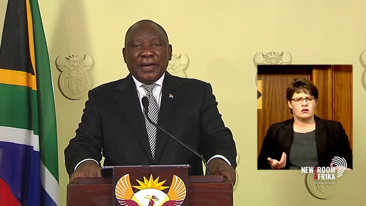 President Ramaphosa announces new lockdown restrictions for South Africa