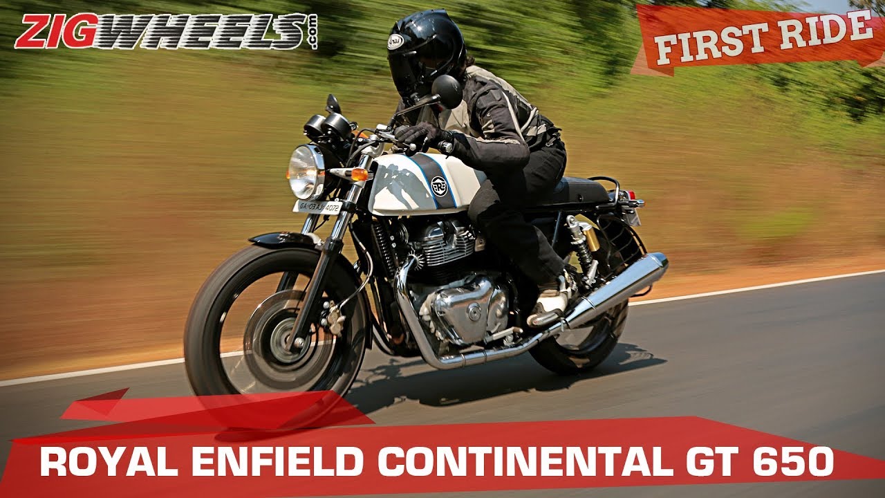 Which 650cc 🏍️ Royal Enfield - Continental GT or Interceptor? | ZigWheels.com