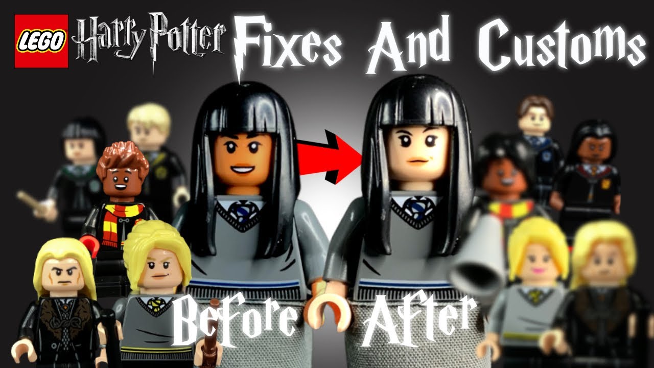 FIXING LEGO Harry Potter Minifigures And Making Purist Customs! [2022 Edition]