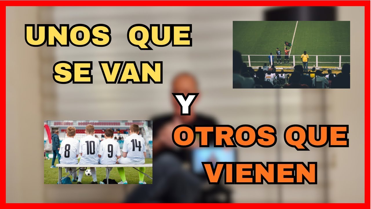 Unos que se van y otros que vienen!!!