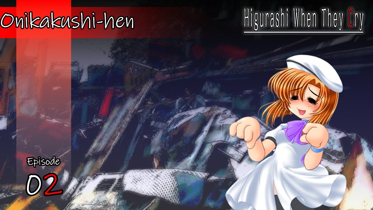Higurashi no Naku Koro ni: Onikakushi-hen - Episode 2 (No Commentary, Ryukishi Sprites, 07th Mod)