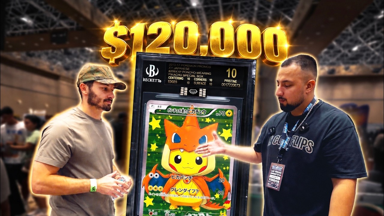 Я обменял свой Black Label Poncho Pikachu за $120 000