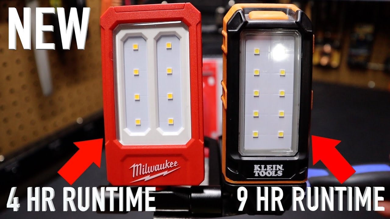Milwaukee Task Light vs Klein Work Light - Pipeline 2013R