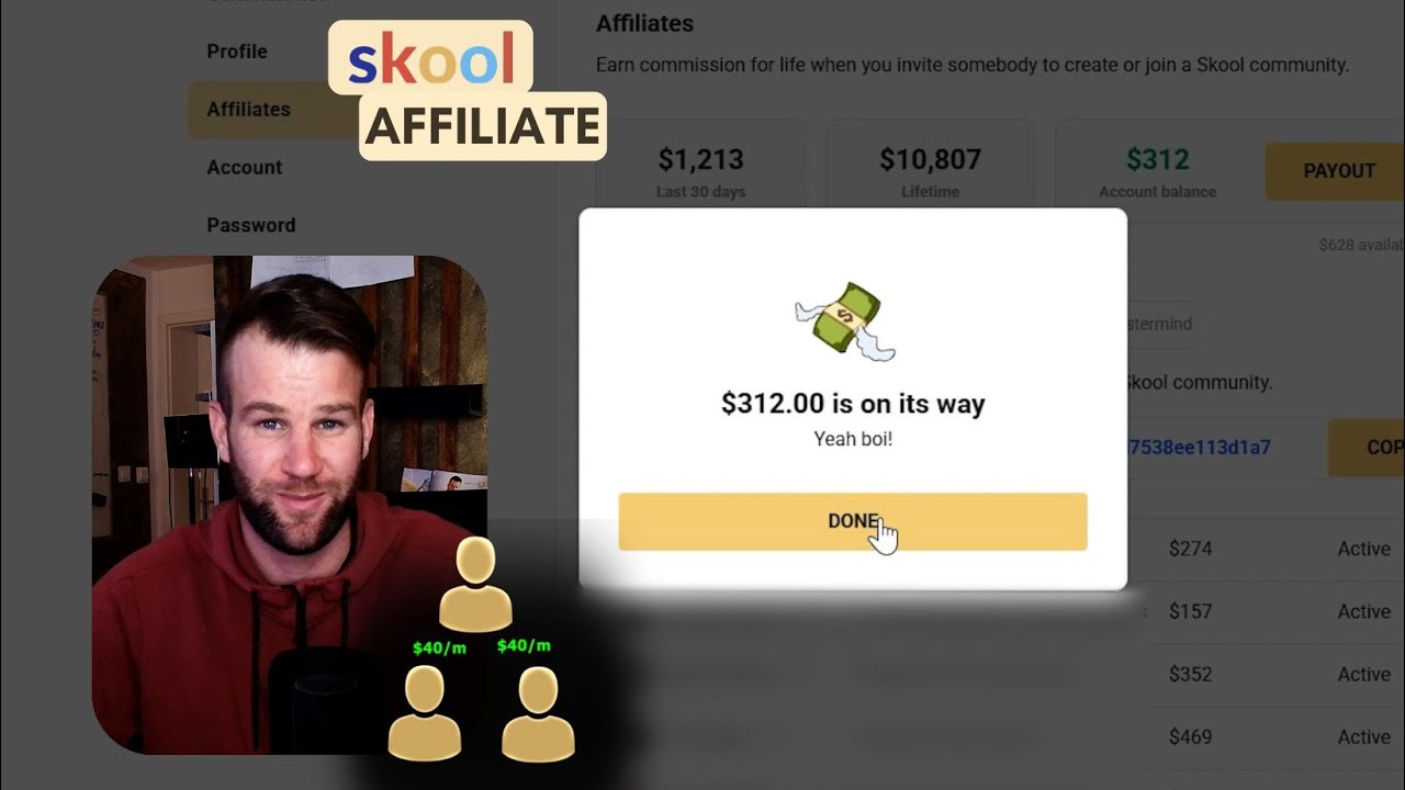 Программа Skool Affiliate: объяснение | Skool Affiliate для вашей партнерской программы