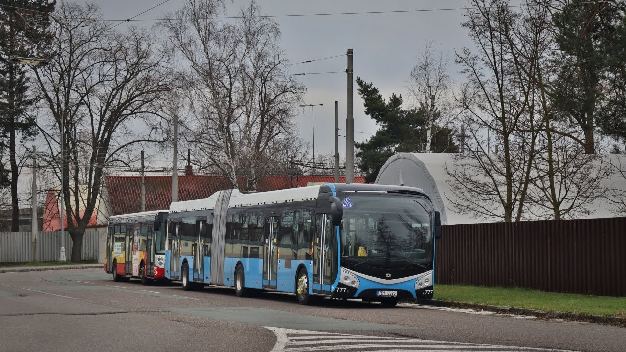 [4K] SOR NS 18 electric ev.č. 777 DPmHK na lince 23 dne 11.4.2023