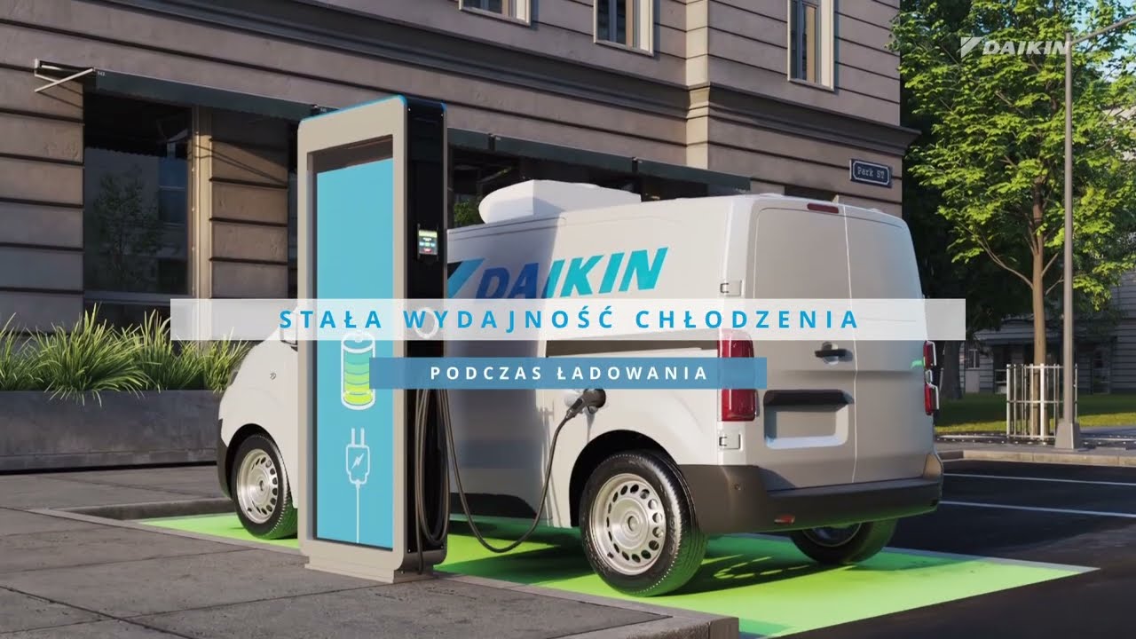 Daikin niewidoczny agregat do chłodzenia przestrzeni załadunkowej Zanotti