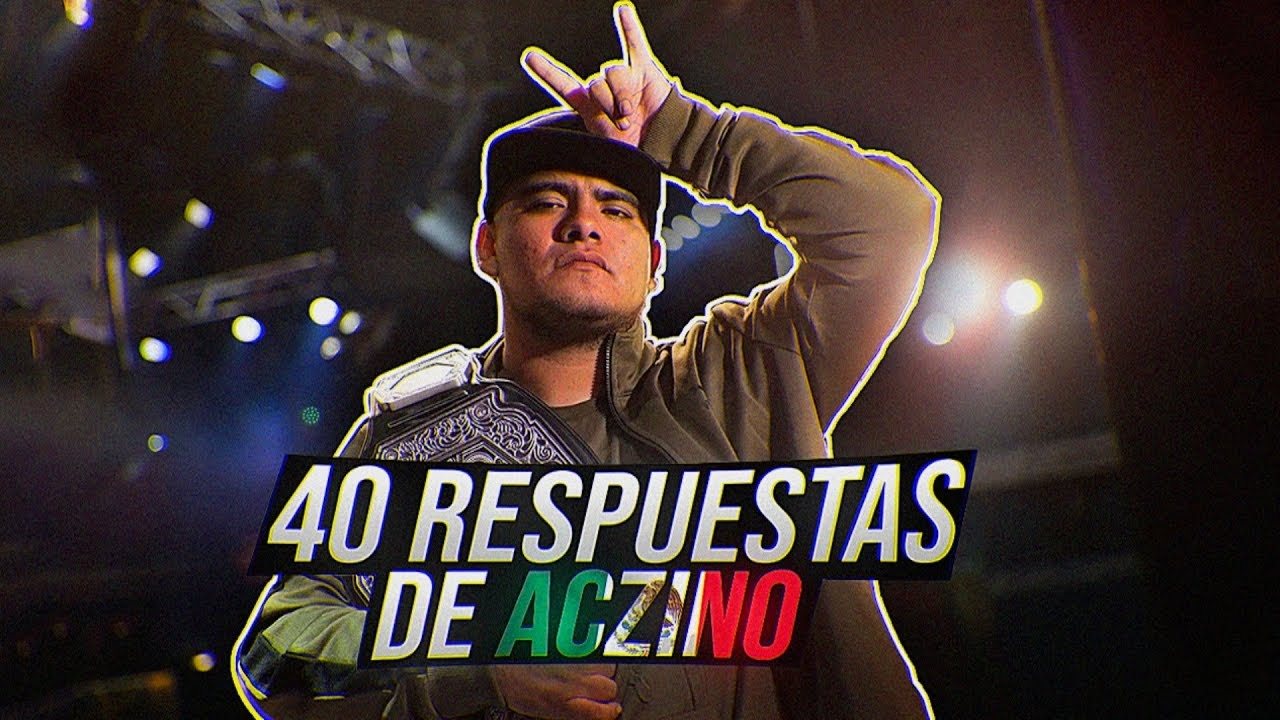 Las 40 MEJORES RESPUESTAS de ACZINO... ¿El Mejor? 🐐 | Subtitulado