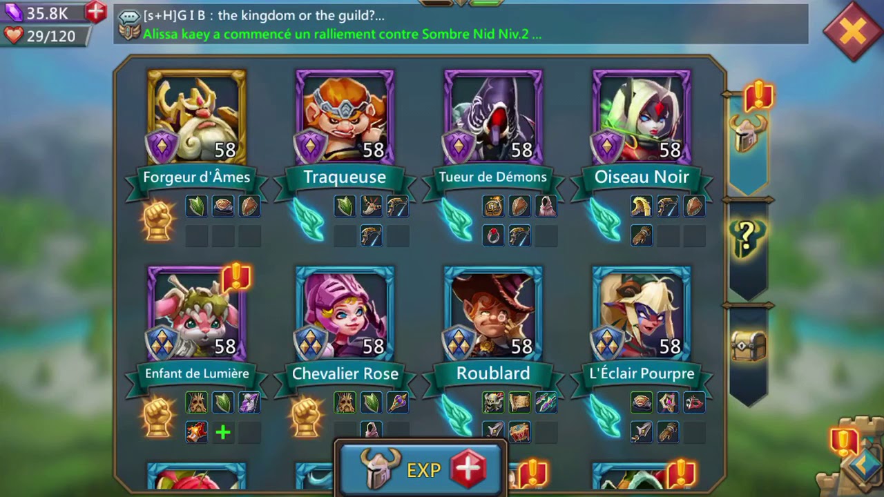 Lords Mobile. Compte Trap explication.