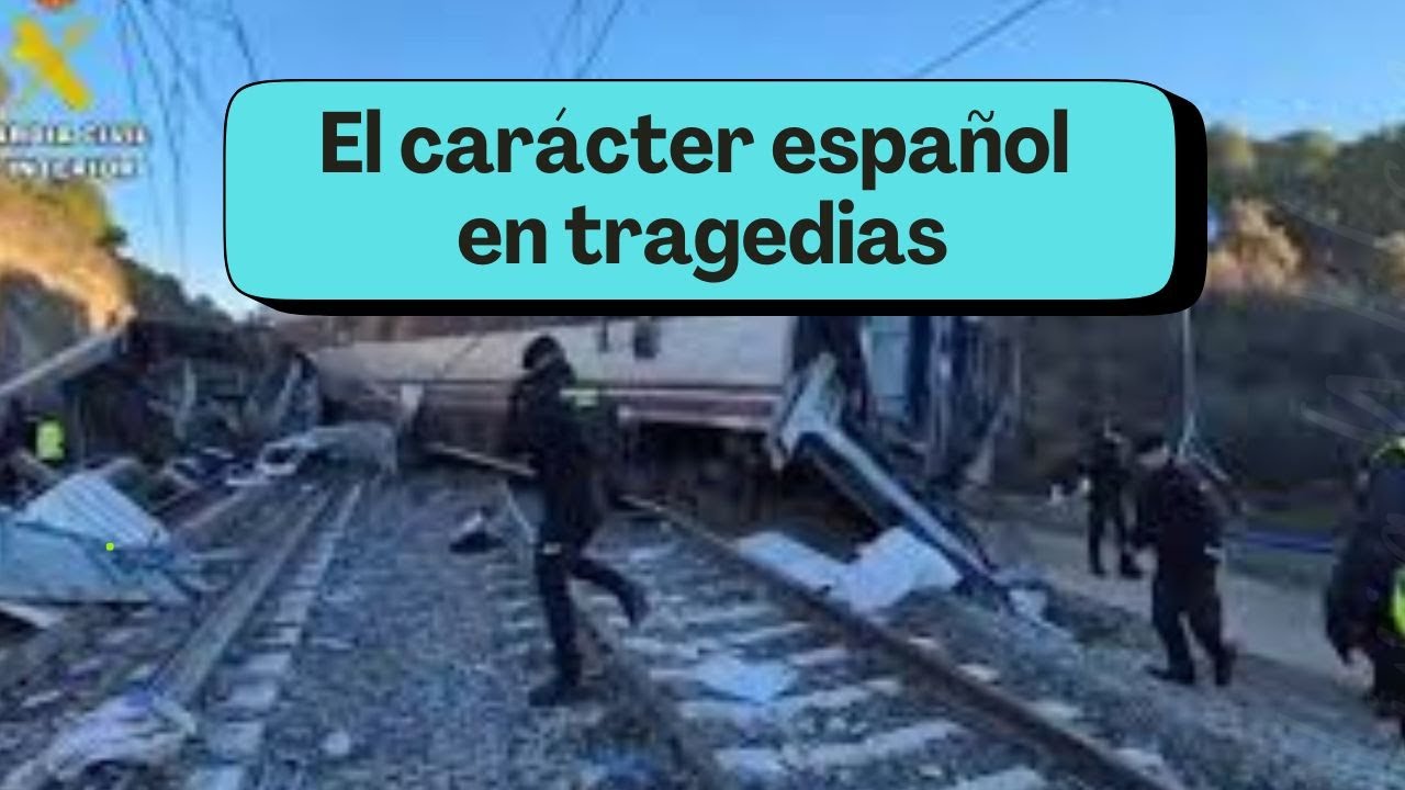 Cuando pasa una tragedia, los españoles reaccionamos así.