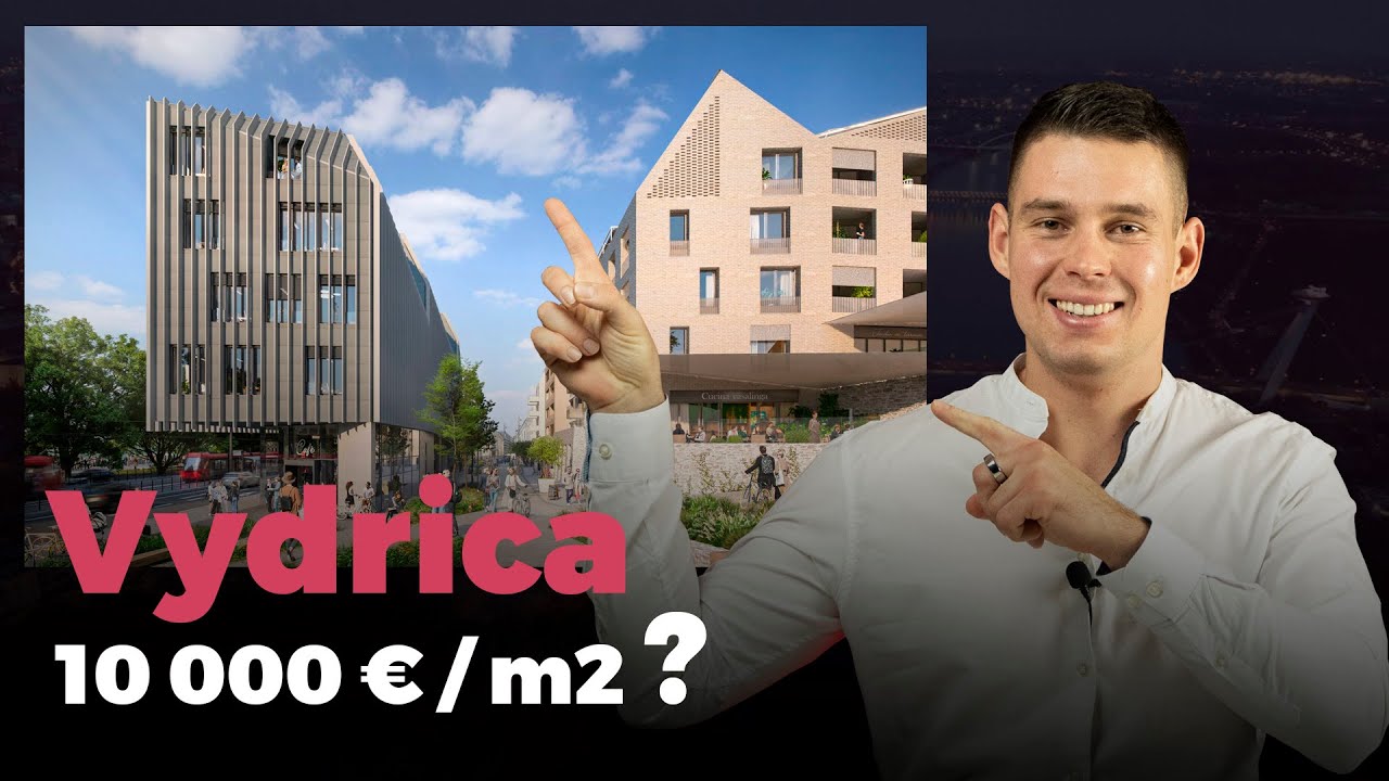 Vydrica - Novovznikajúce developerské projekty v Bratislave