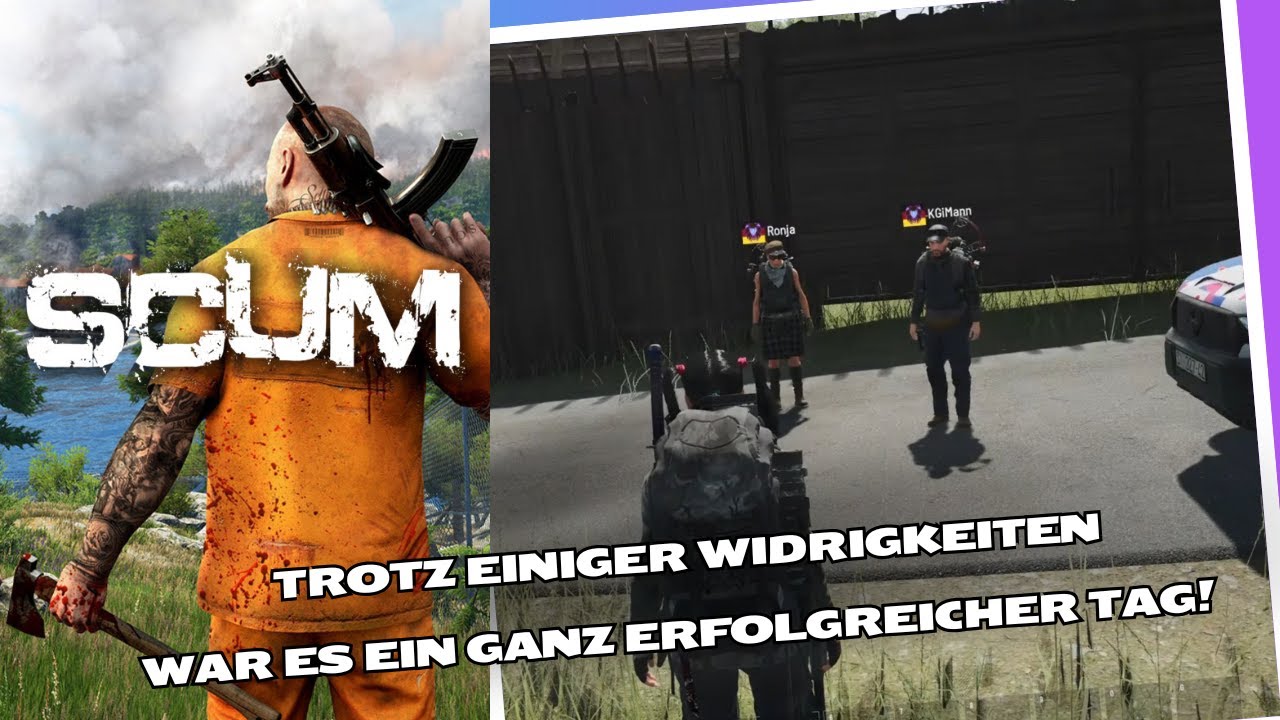 Scum v 1.2 Game Play deutsch; Trotz einiger Widrigkeiten war es ein ganz erfolgreicher Tag!