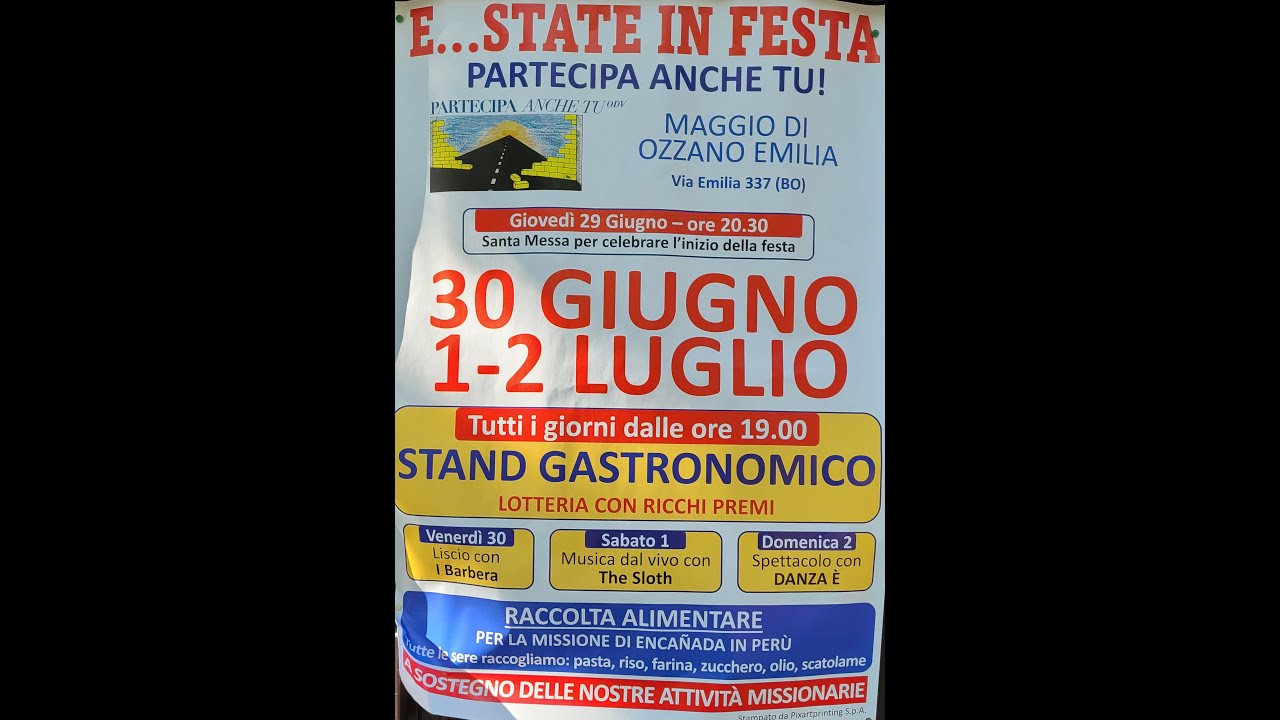 PARTECIPA ANCHE TU luglio 2023