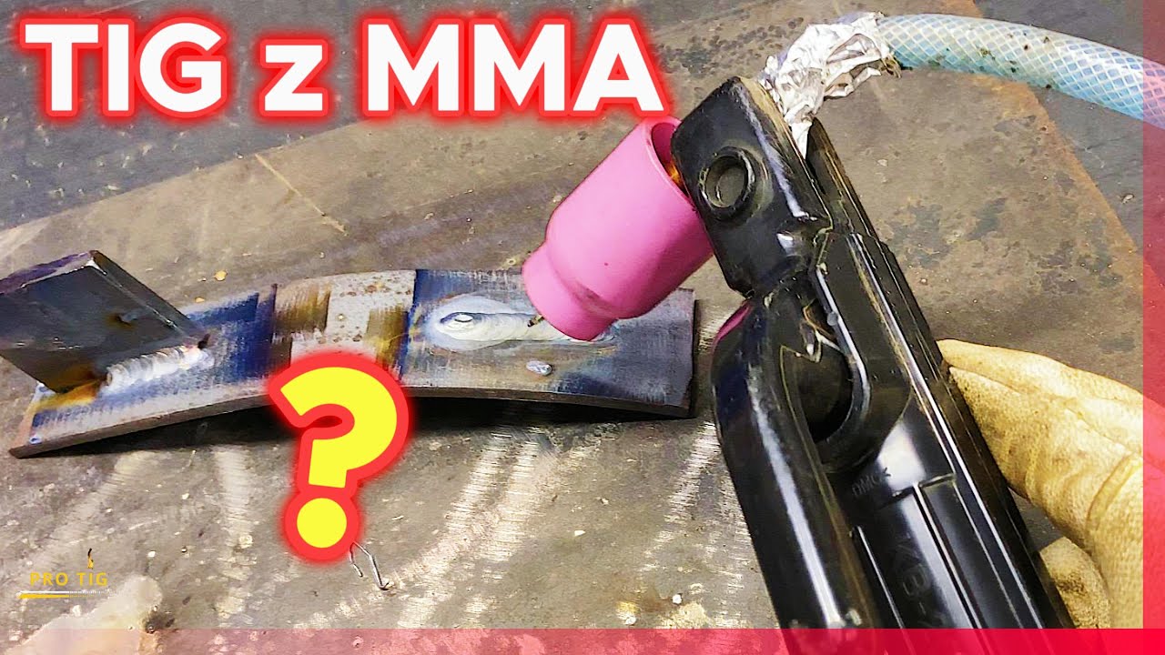 Jak spawać TIG uchwytem elektrodowym do MMA ?? czy tak można
