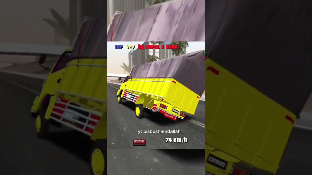 truk oleng kuning #trukoleng #gameplay #subcribe