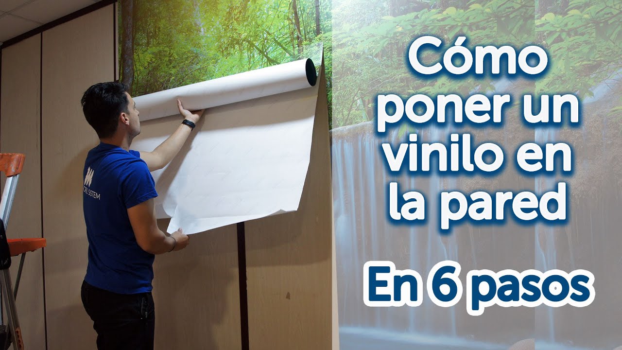 Cómo poner un vinilo en la pared 💡